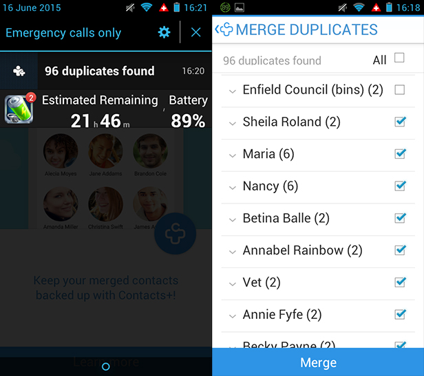 Duplicar contactos de Android 04