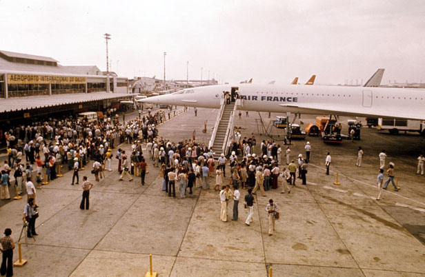 Image result for concorde begins service in 1976