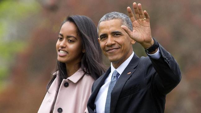 Barack Obama Marks Milestone With Daughter Malias High School