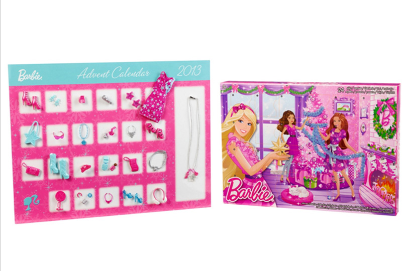 Barbie advent calendar