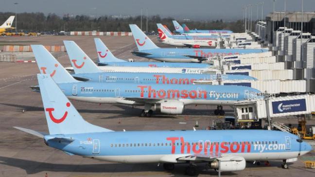 A Thomson jet bound for Sharm el-Sheikh reportedly came within 1,000ft of the missile