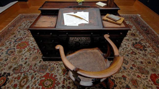 Dickens Desk Saved For The Nation Bt