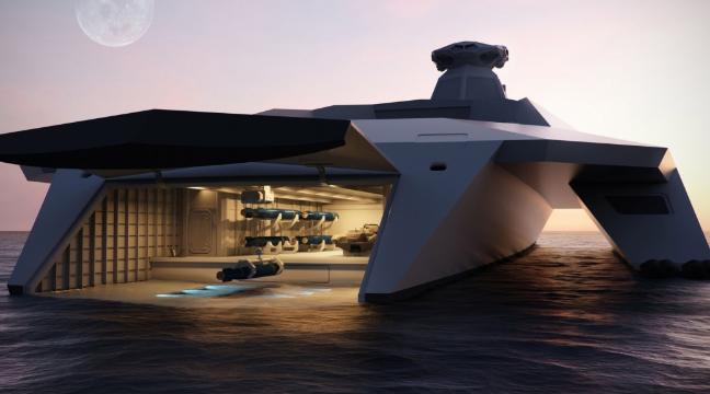 Dreadnought 2050: Is this sleek 50-man warship a vision of the Navy's future?