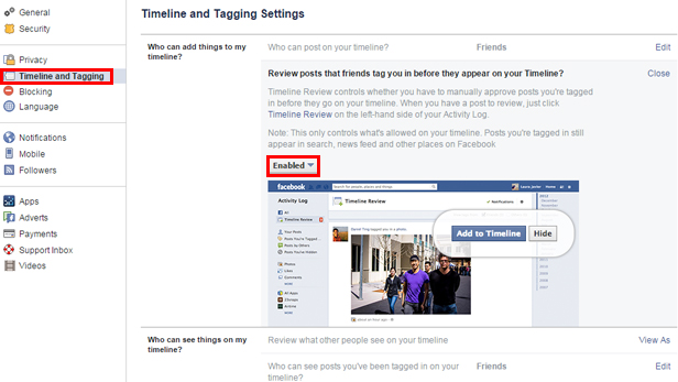 How to set up Facebook privacy settings