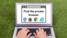 How to find the private web browser