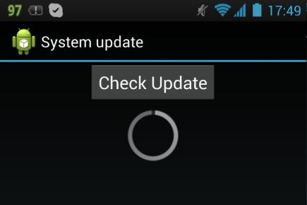 Android software update