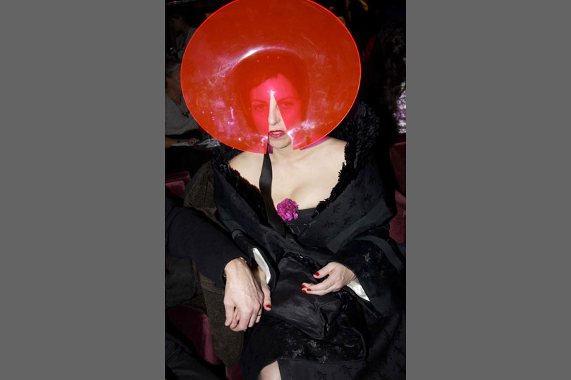 Isabella Blow red hat