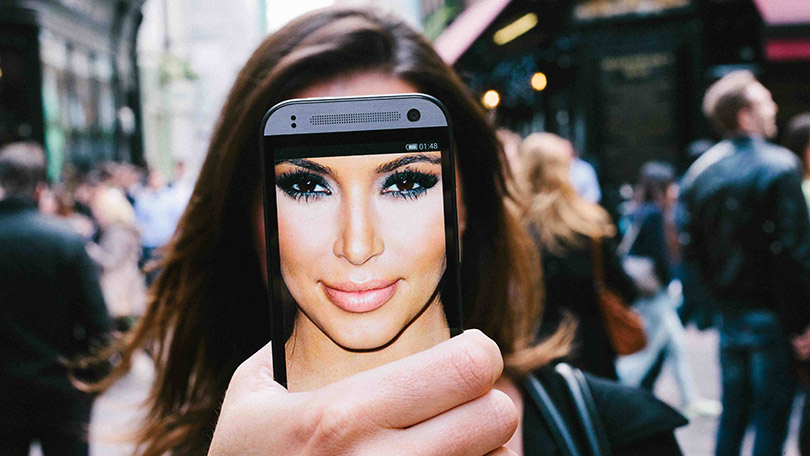 Kim Kardashian: Shot by Dan Rubin using a HTC One mini 2
