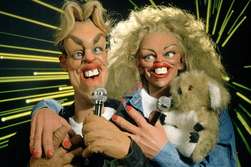 The memorable puppets from Spitting Image