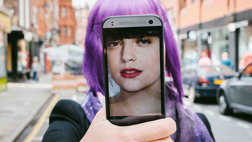 Lily Allen: Shot by Dan Rubin using a HTC One mini 2