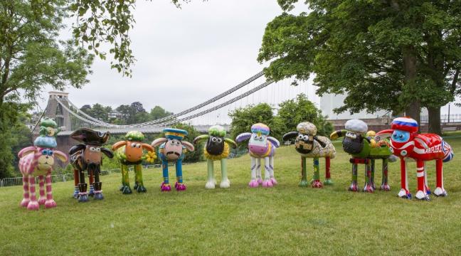 Shaun The Sheep Public Arts Trail Launches In Aardman Animations