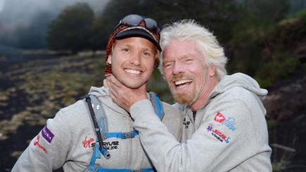 Sir Richard Branson finishes tough charity challenge weeks after bike crash - BT.com