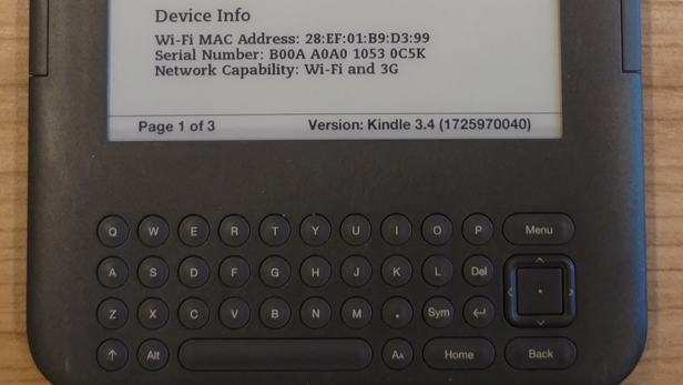 Updating your Kindle device from a PC