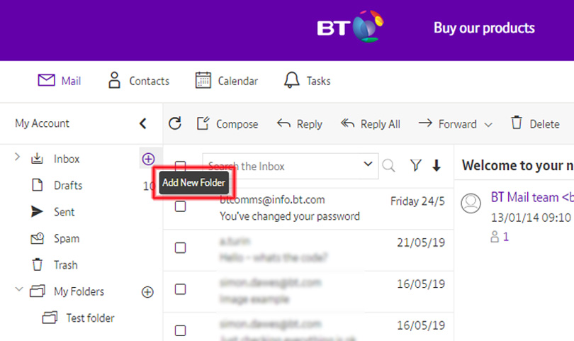 BT Mail: Shortcuts, tips and settings in your email | BT