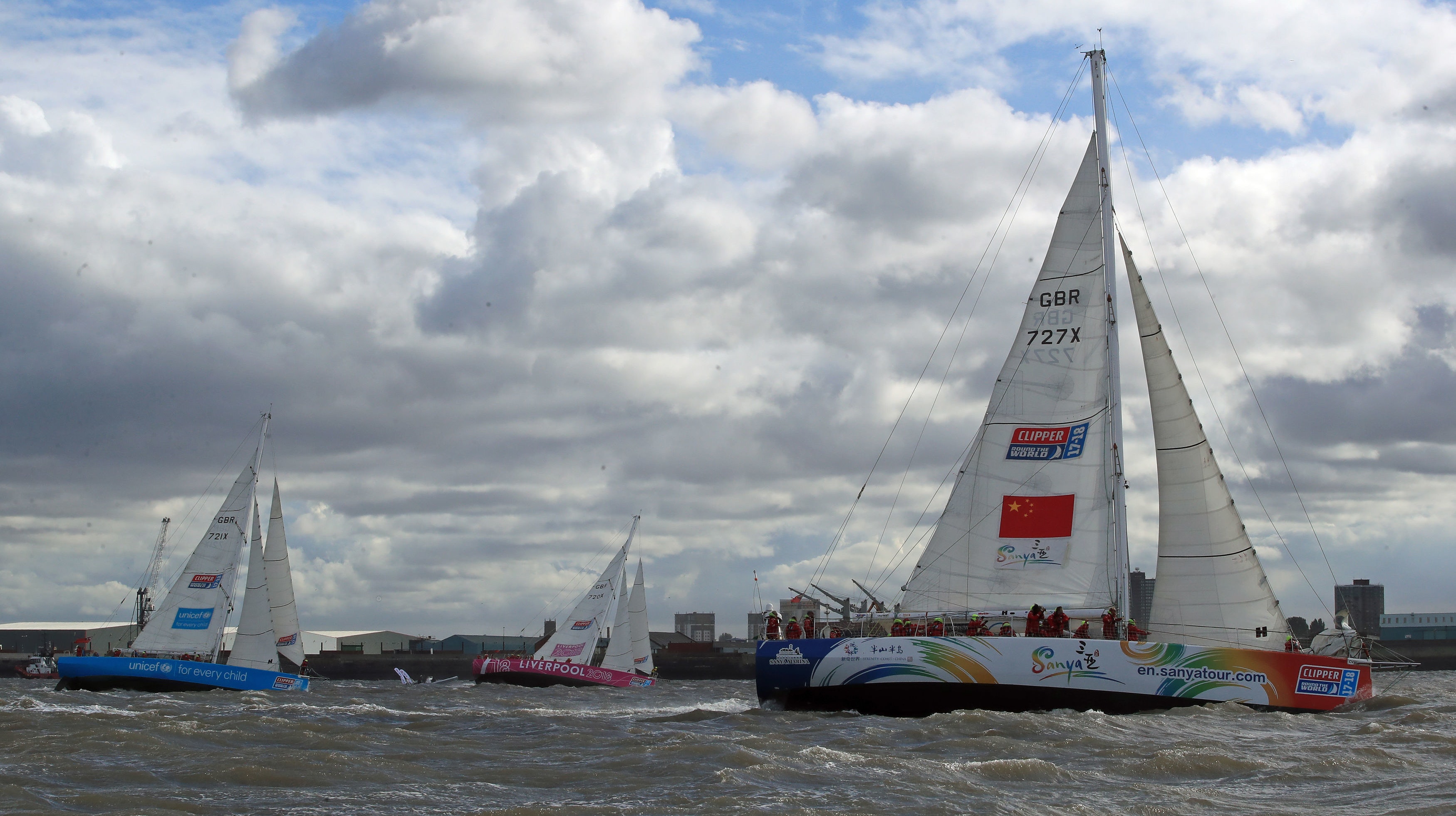 single handed round the world yacht race