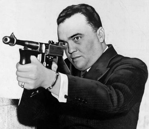 J Edgar Hoover is shown in the 1936 FBI documentary