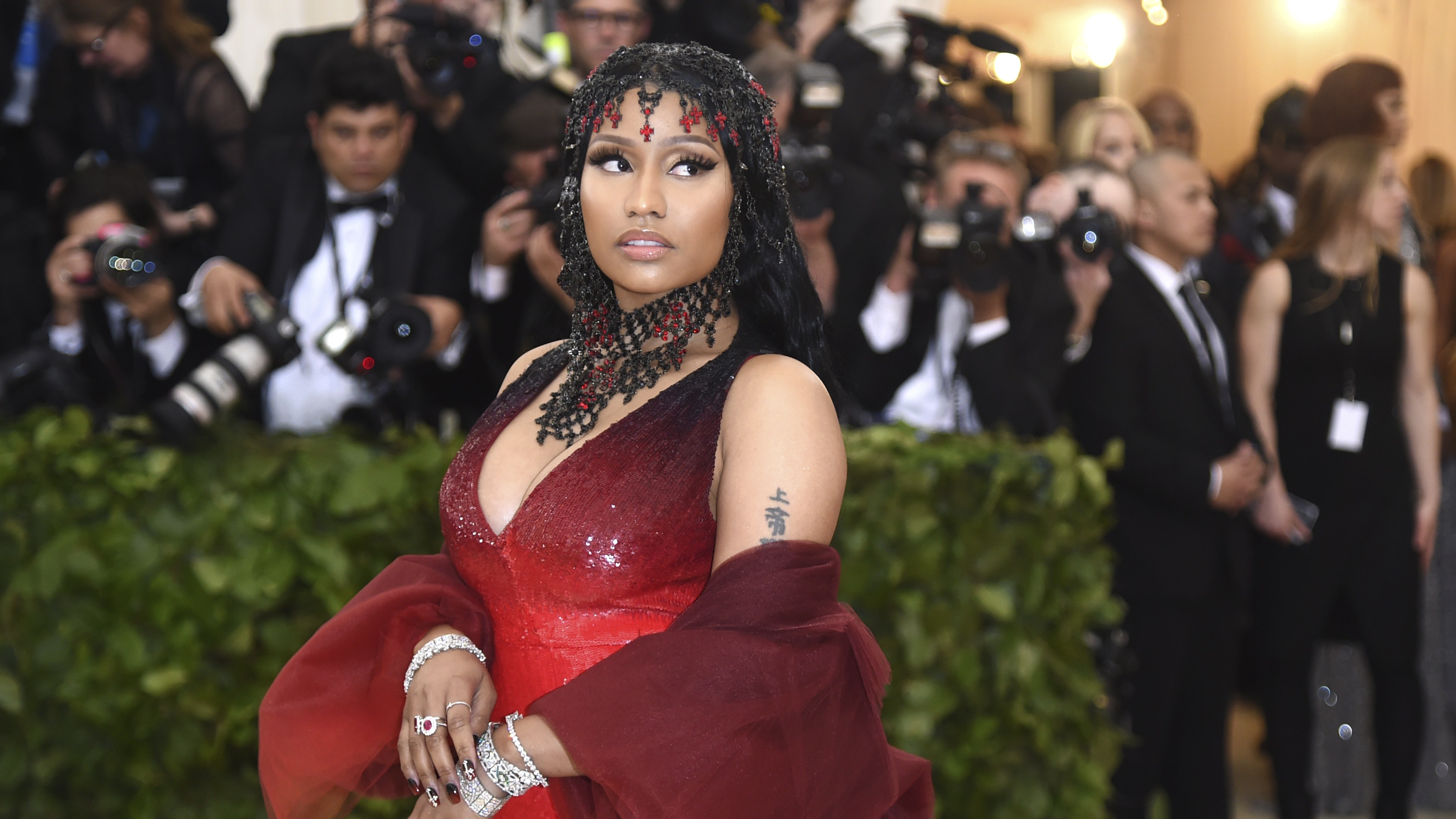 Nicki Minaj announces new album from the Met Gala red carpet BT